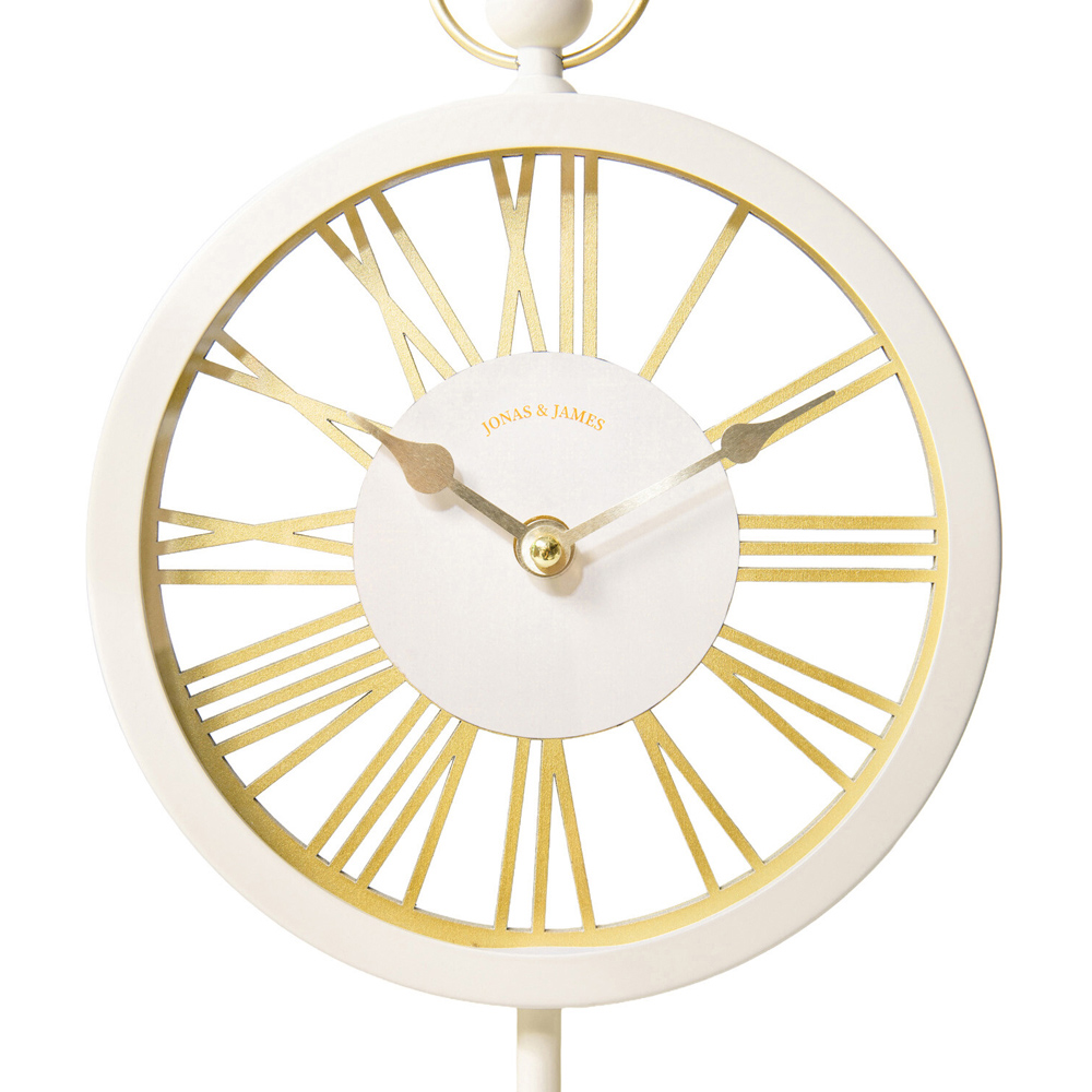Desk Clock White Image 6