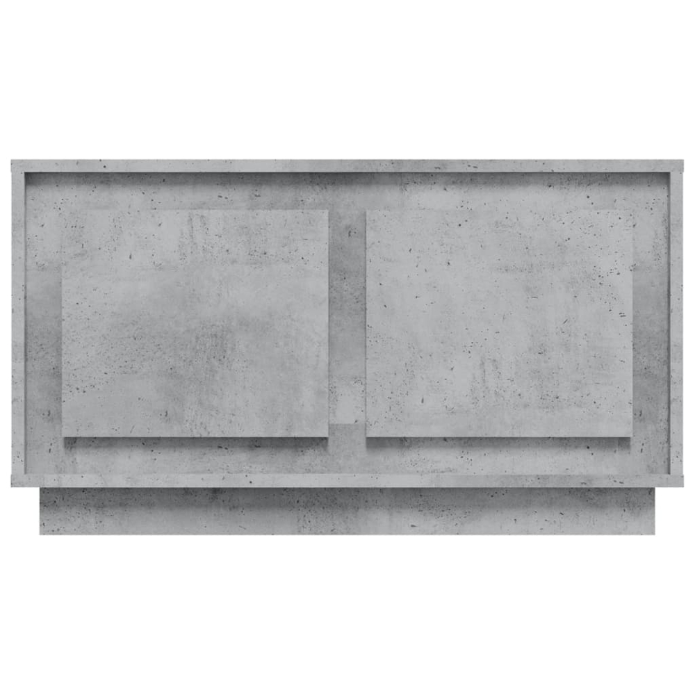 vidaXL 2 Door Concrete Grey TV Cabinet Image 3