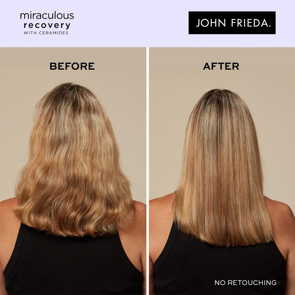John Frieda Frizz Ease Miraculous Recovery Damaged Hair Care Conditioner 250ml 6 Pack Image 6