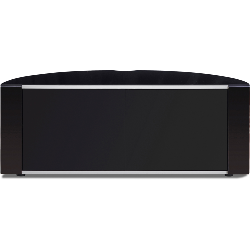 MDA Designs Sirius 850 2 Door Black TV Cabinet Image 3