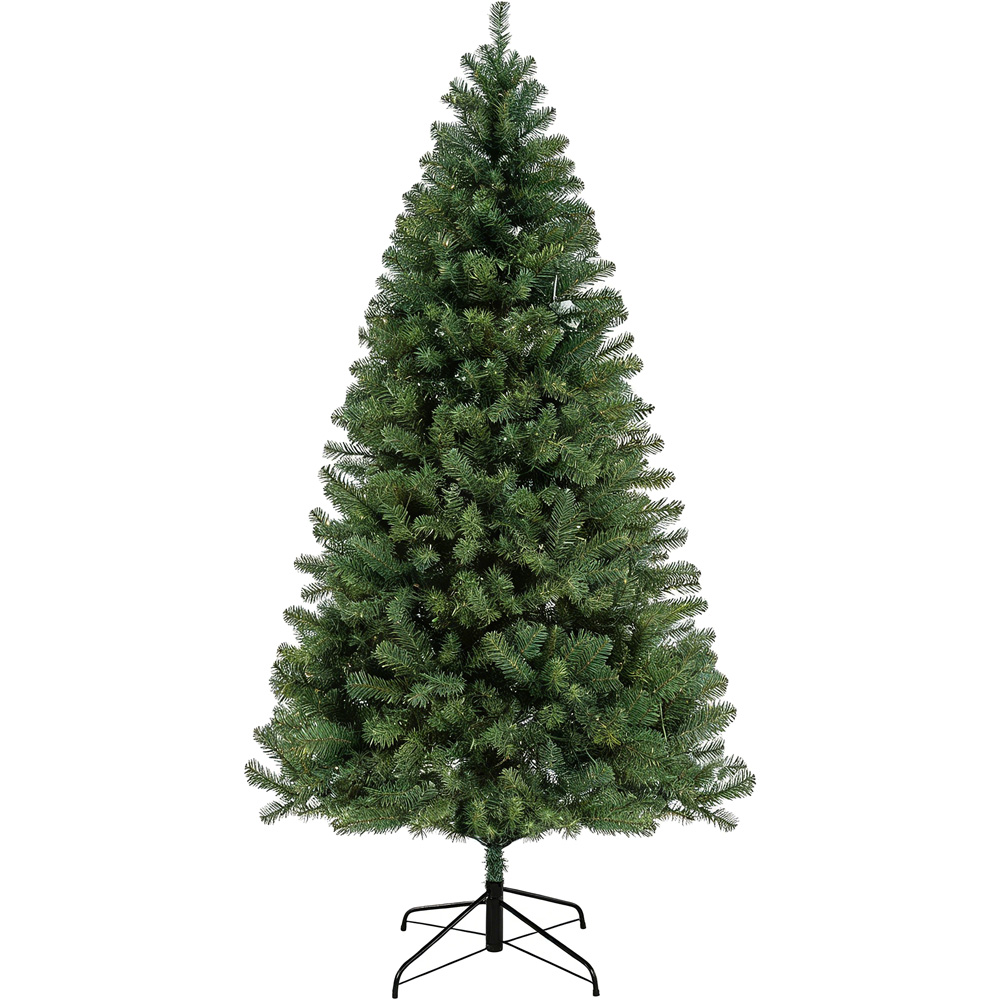 Festive Christmas Richmond Fir Winter Pre-Lit Artificial Christmas Tree 7ft Image 4