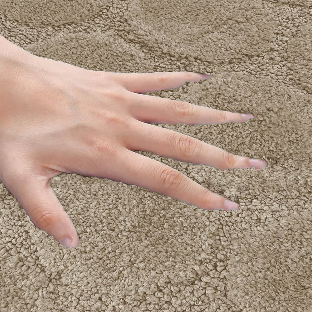 Velosso Cobla Natural Bath Mat Set Image 4