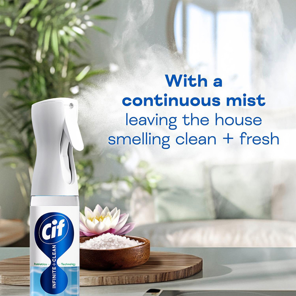 Cif Infinite Clean All in One Lotus and Mineral Salt Cleaner Spray 280ml 12 Pack Image 6