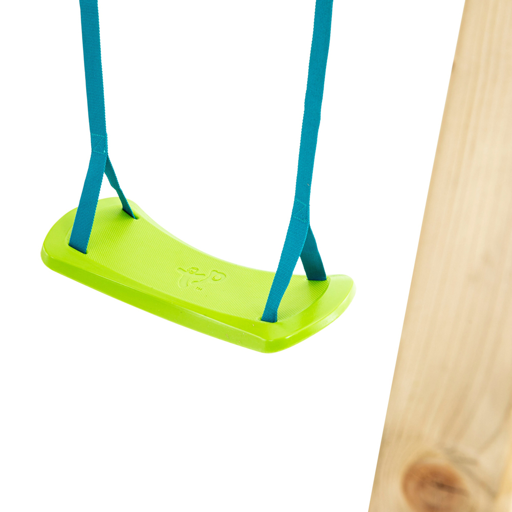 TP Skywood Kids Wooden Climbing Frame with Skyline Monkey Bars Sky Deck Swing and Slide Image 4