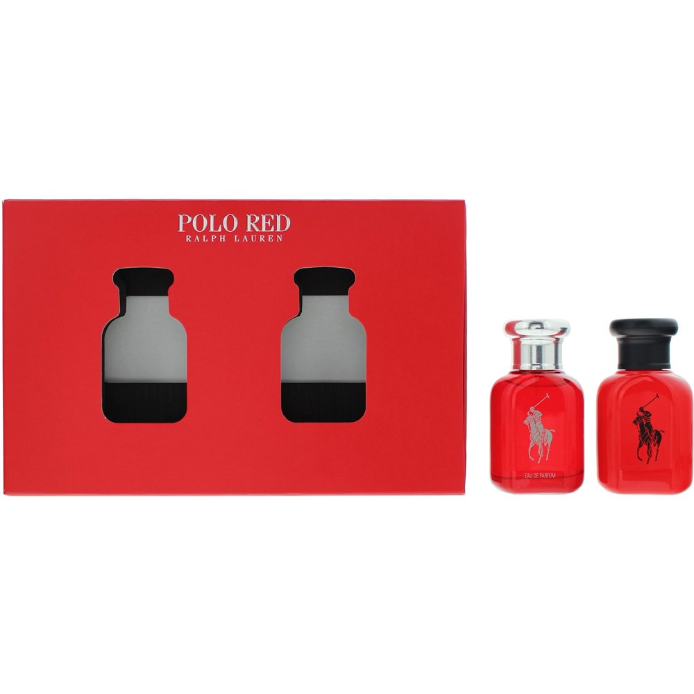 Ralph Lauren Polo Red Eau De Parfum 2 Piece Gift Set 40ml Image 2