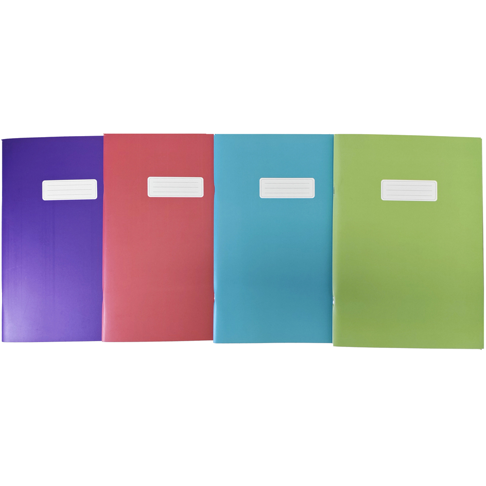 Multipack of Brights Exercise Notebooks A4 Image 1