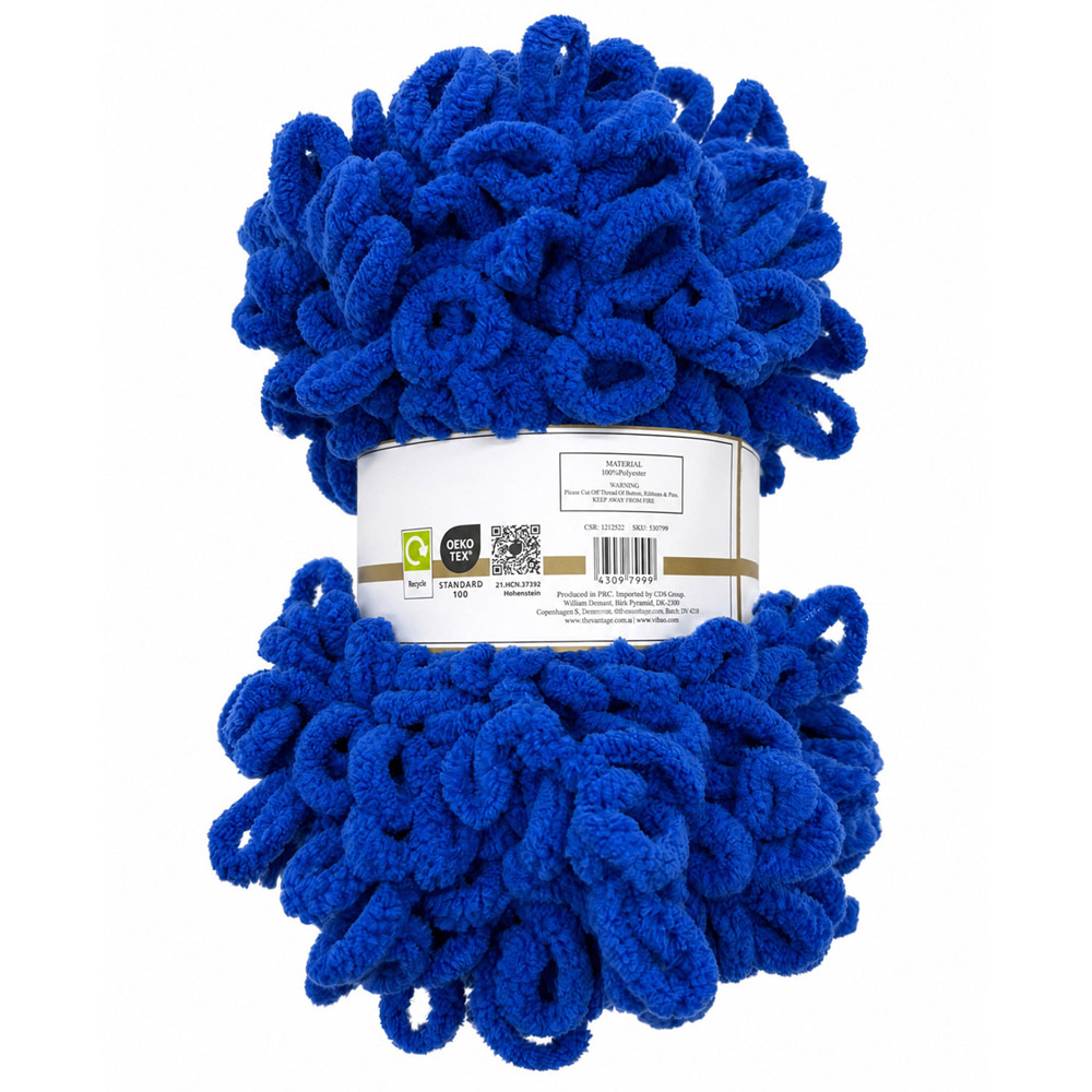 Loop Yarn Navy Image 2