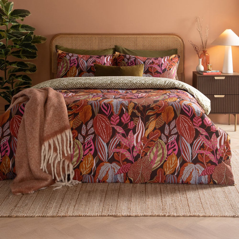 Furn Single Utopia Printed Reversible Duvet Set Image 1