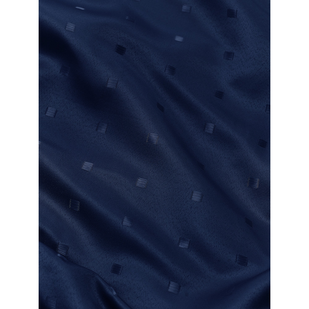 Alan Symonds Madison Navy Ring Top Curtain 168 x 137cm Image 7