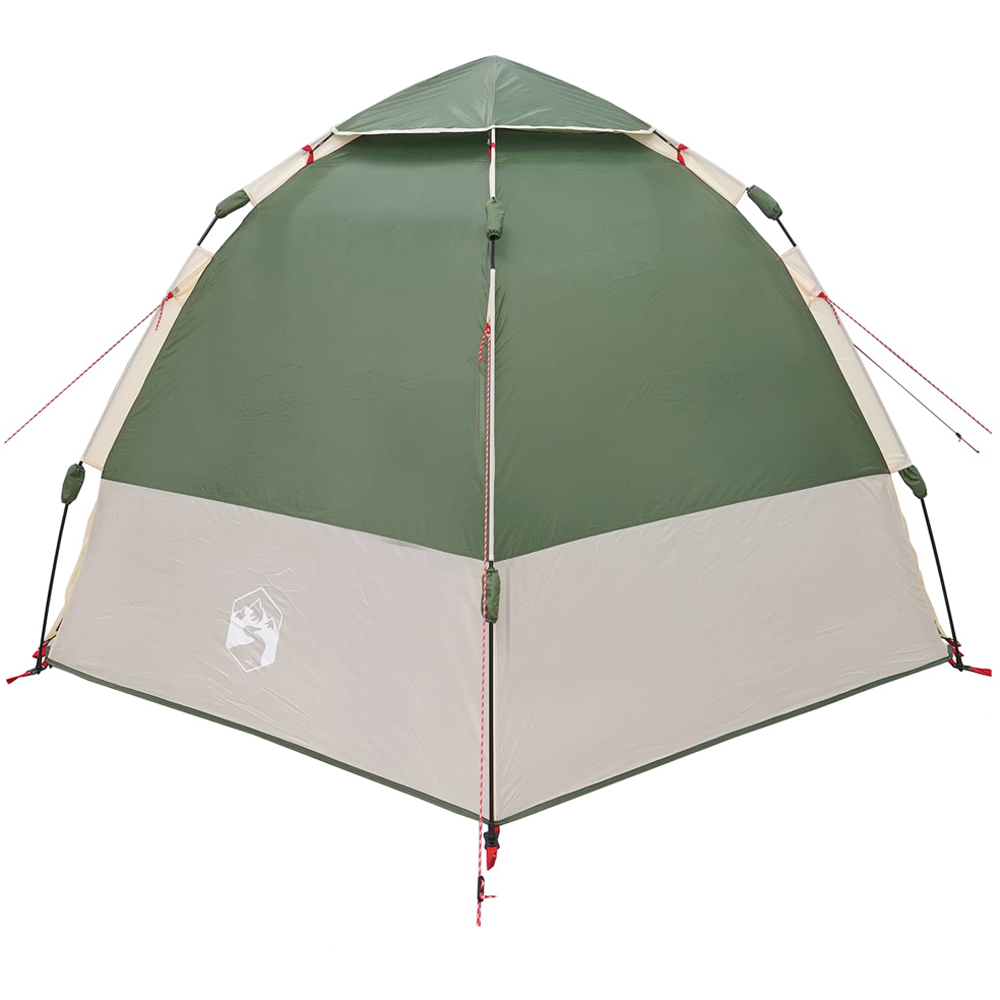 vidaXL 4 Person Instant Tent Green Image 3