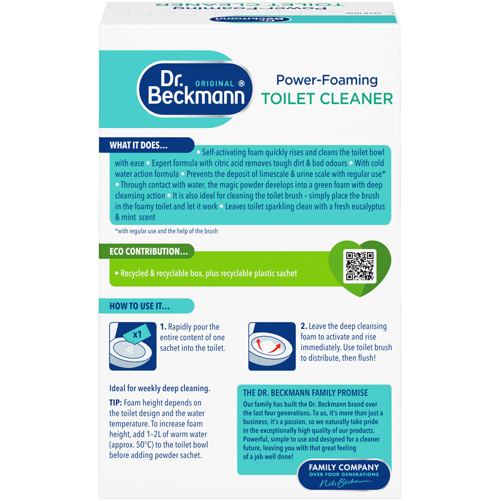 Dr Beckmann Power-Foaming Toilet Cleaner Image 3
