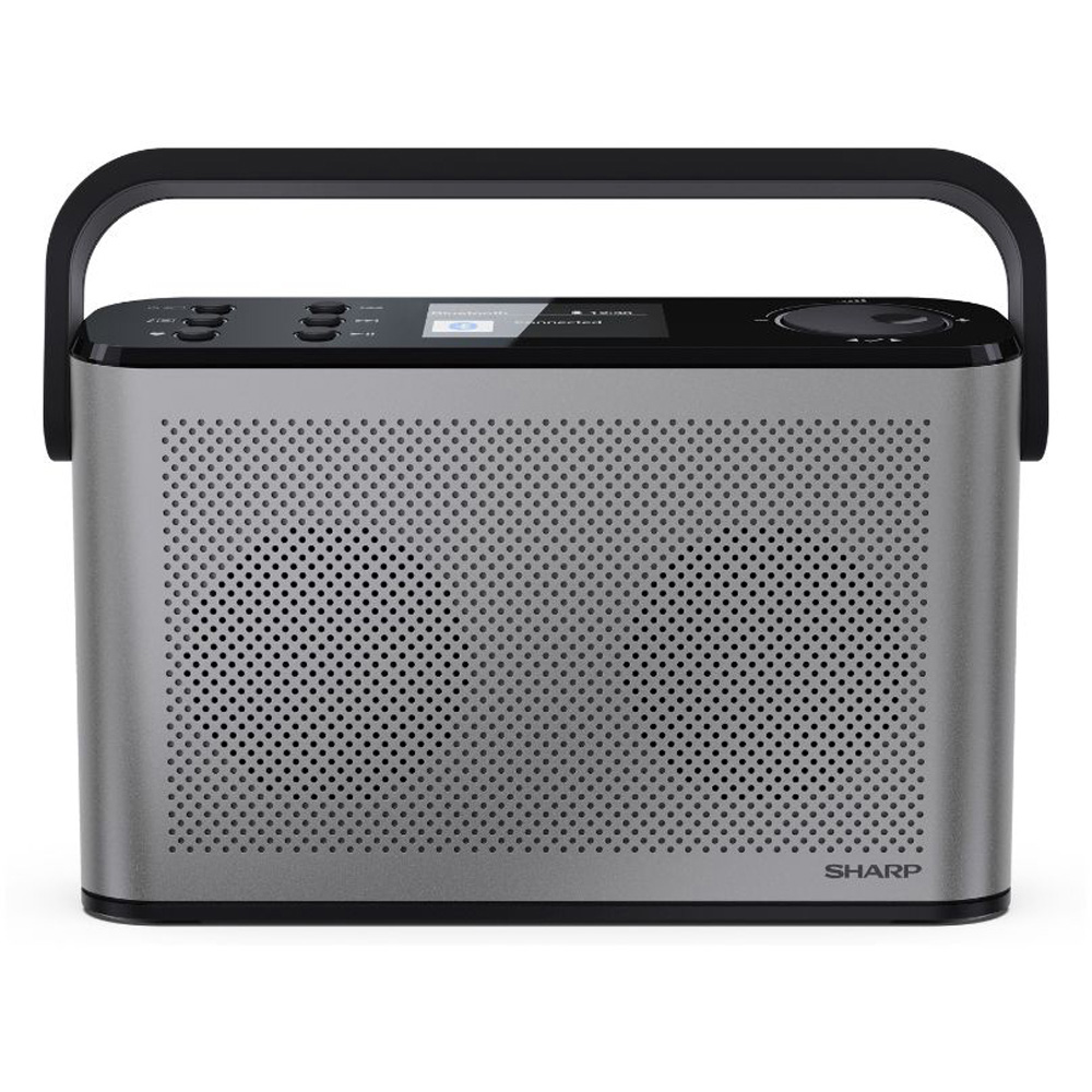 SHARP Osaka DR-P540 GY Storm Grey Portable Stereo DAB+ Radio Image 5