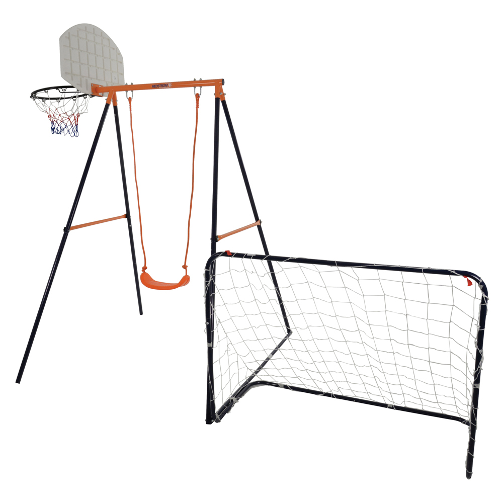 Hedstrom Triton Kids Goal Basketball Hoop and Swing Image 2