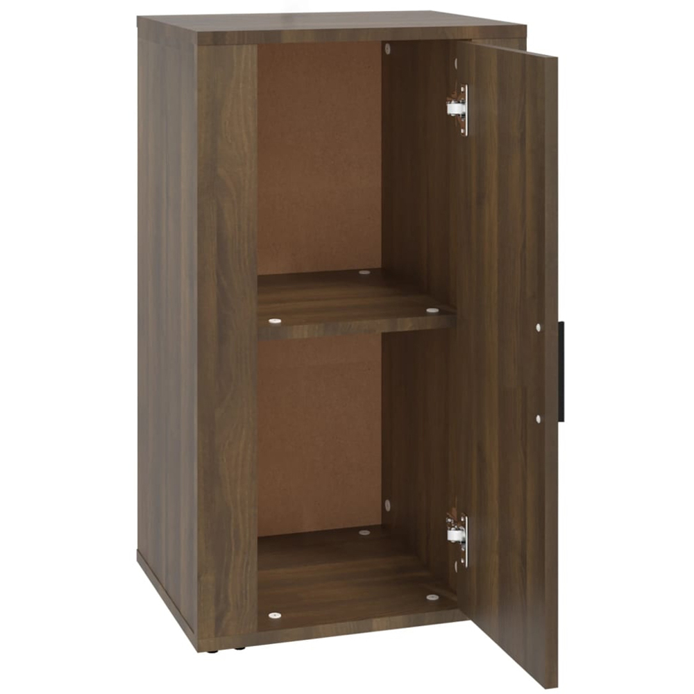vidaXL Single Door Brown Sideboard Image 4