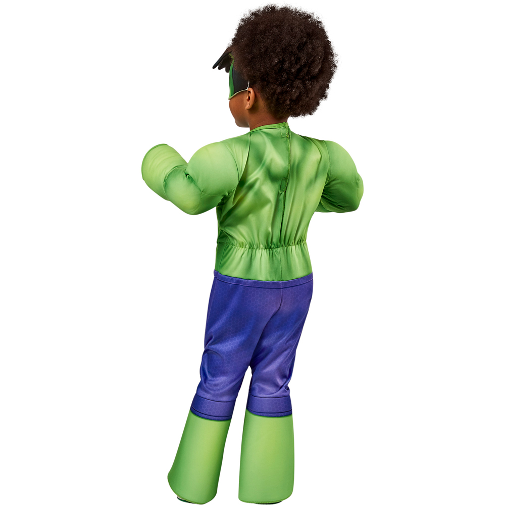 Marvel Deluxe Hulk Costume Age 3 to 4 Years Image 2