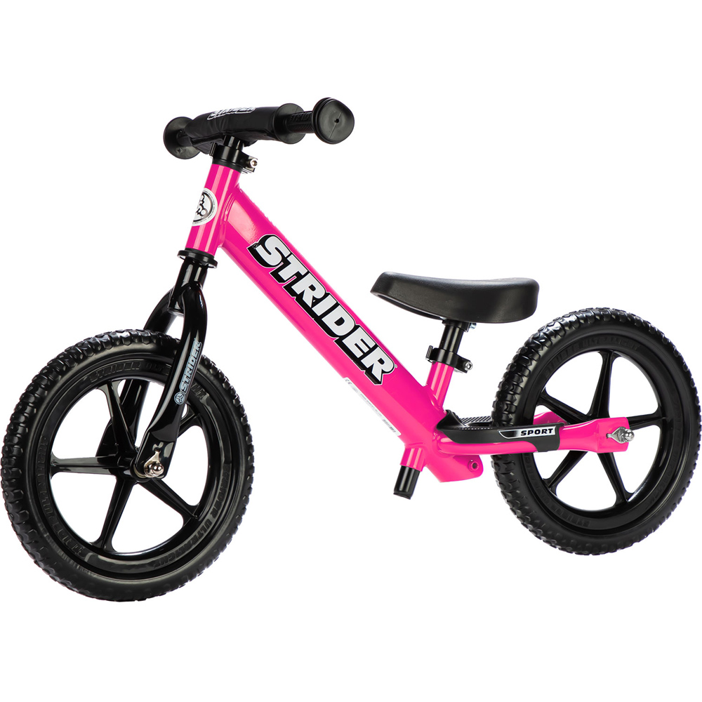 Strider Sport 12 inch Pink Balance Bike Image 1