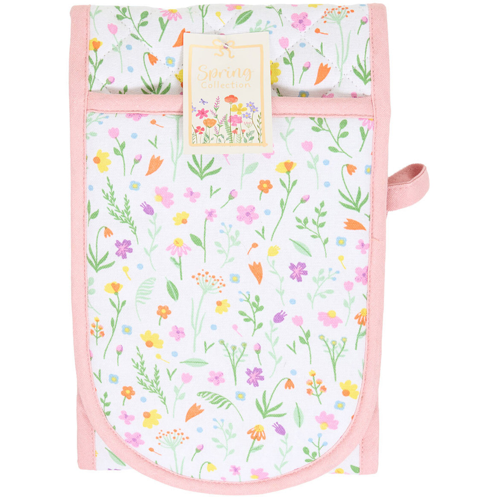 Wildflower Double Oven Glove Pink Image 3