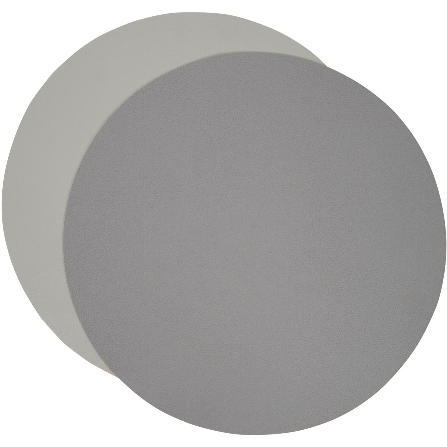 Set of 2 Round Placemats - Grey Image 3