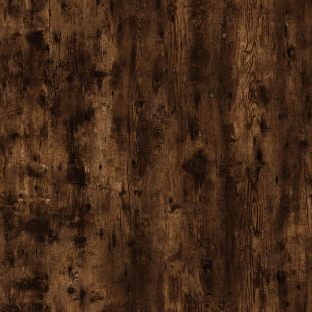 vidaXL 2 Drawer 4 Shelf Smoked Oak TV Cabinet Image 9