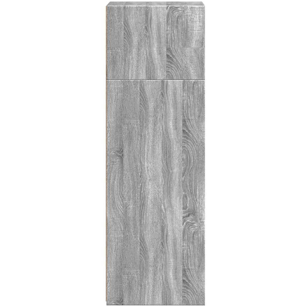 vidaXL 4 Shelf Grey Sonoma Highboard Image 5