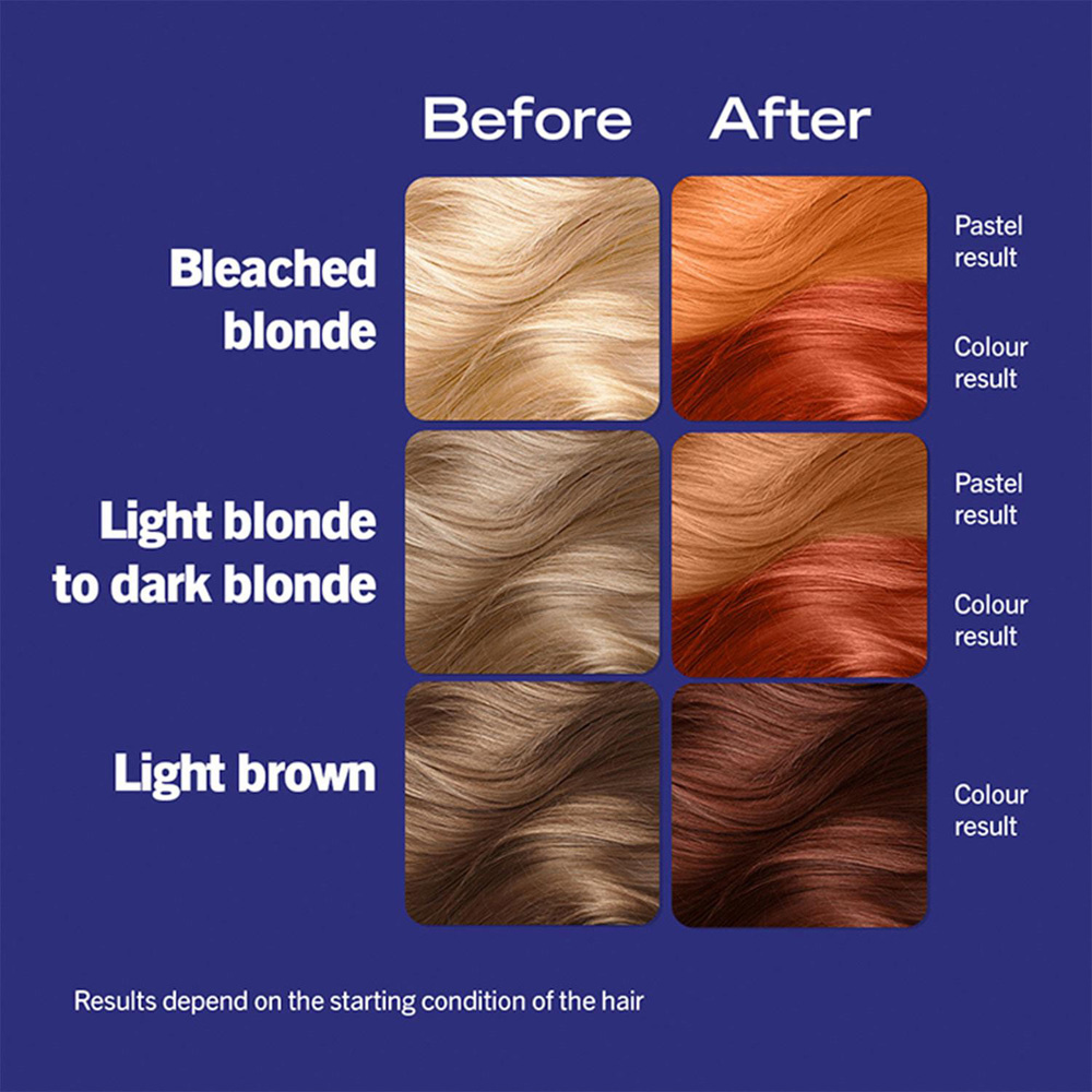 Schwarzkopf Live Orange Ultra Brights Vibrant Semi-Permanent Hair Dye Image 3