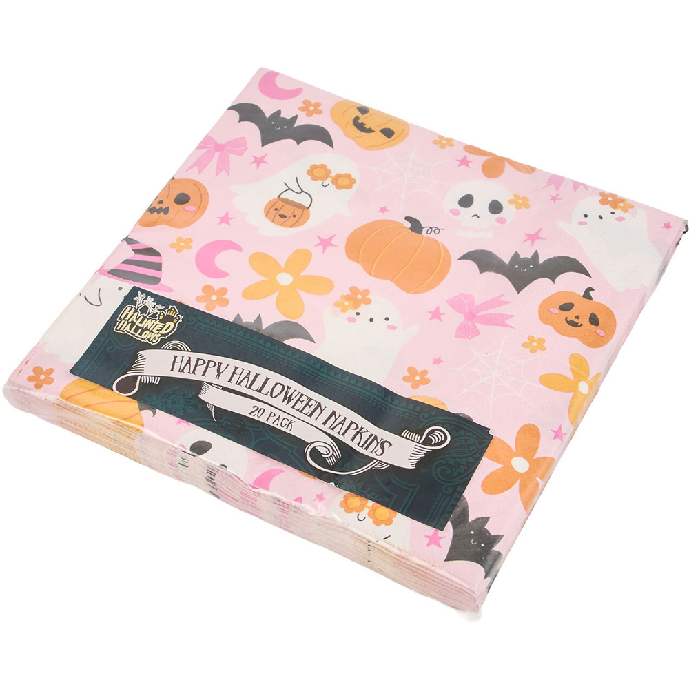 Pack of 20 Halloween Napkins Image 6