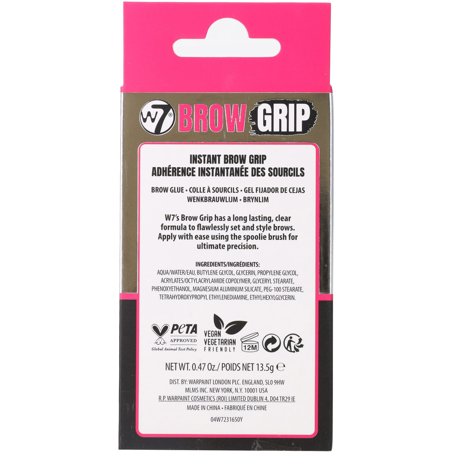 W7 Brow Grip - Clear Image 3