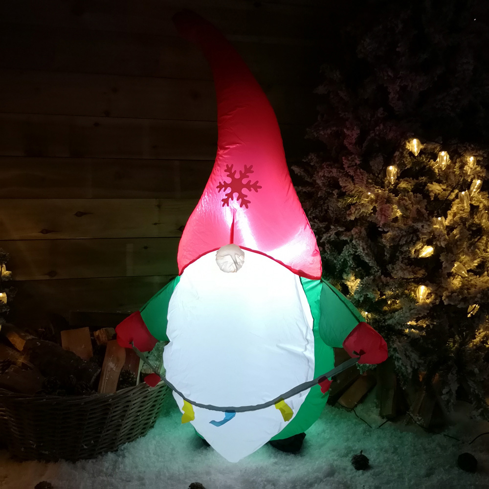Samuel Alexander Gonk Lit Inflatable Christmas Decoration 4ft Image 4