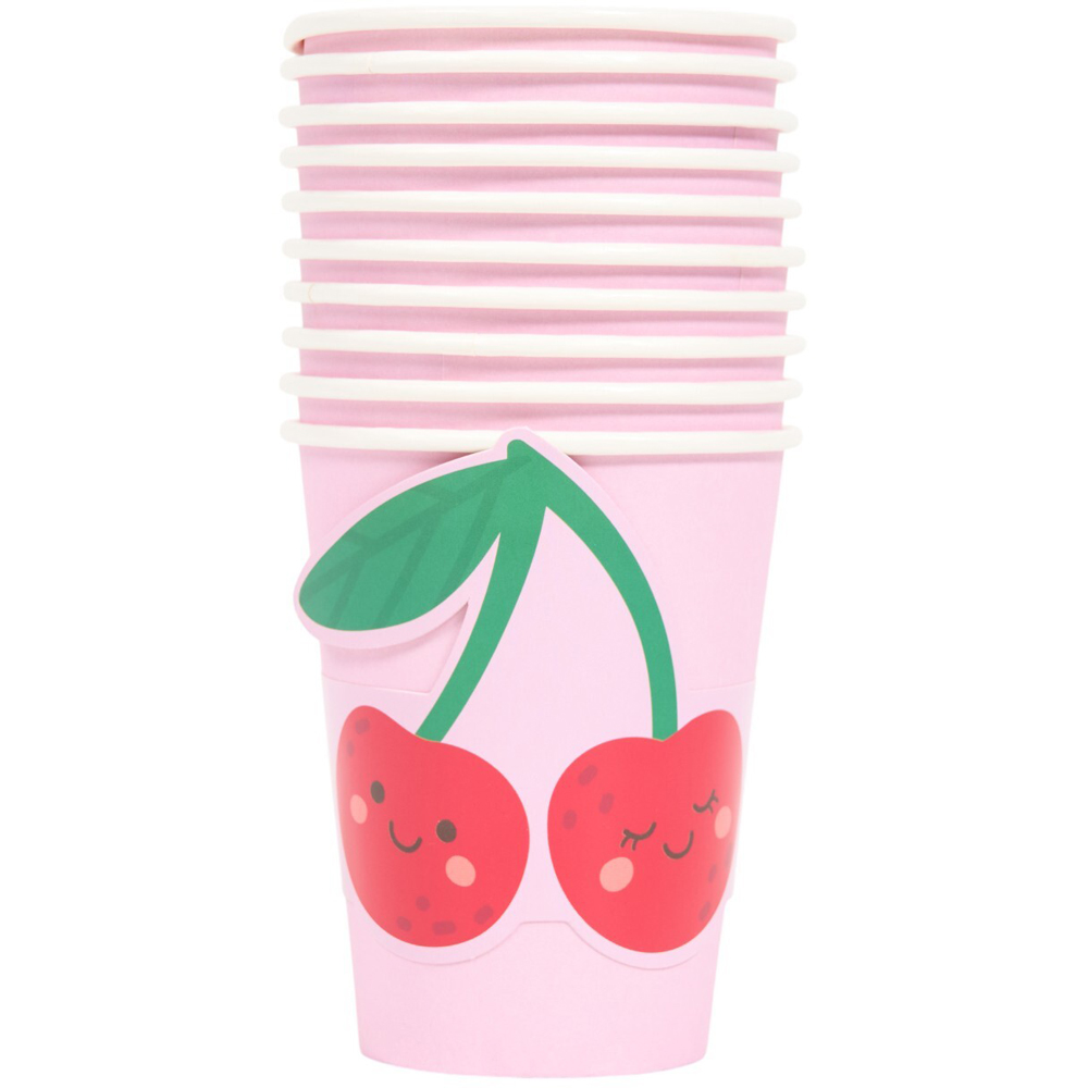 Set of 10 Cute Fruit Cups Image 3