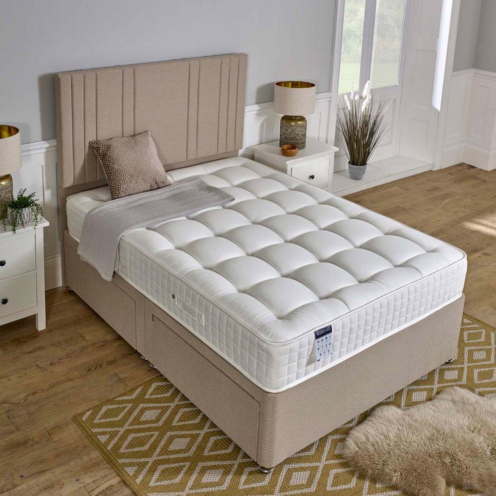 Eleganza Home Incognito Super King Size Quilted Medium Firm Pocket Spring Mattress Image 2
