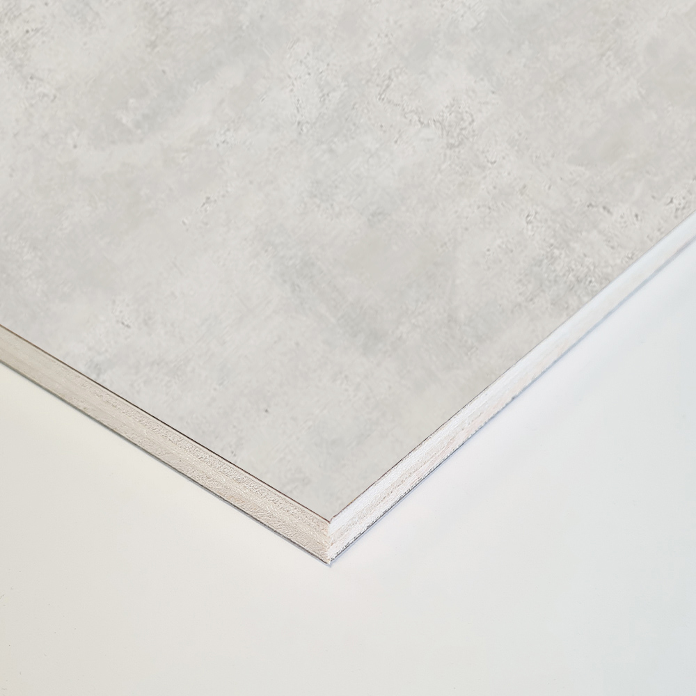 Wetwall Mermaid 2420 x 900mm Industrial Concrete Plywood Shower Wall Panel Image 3