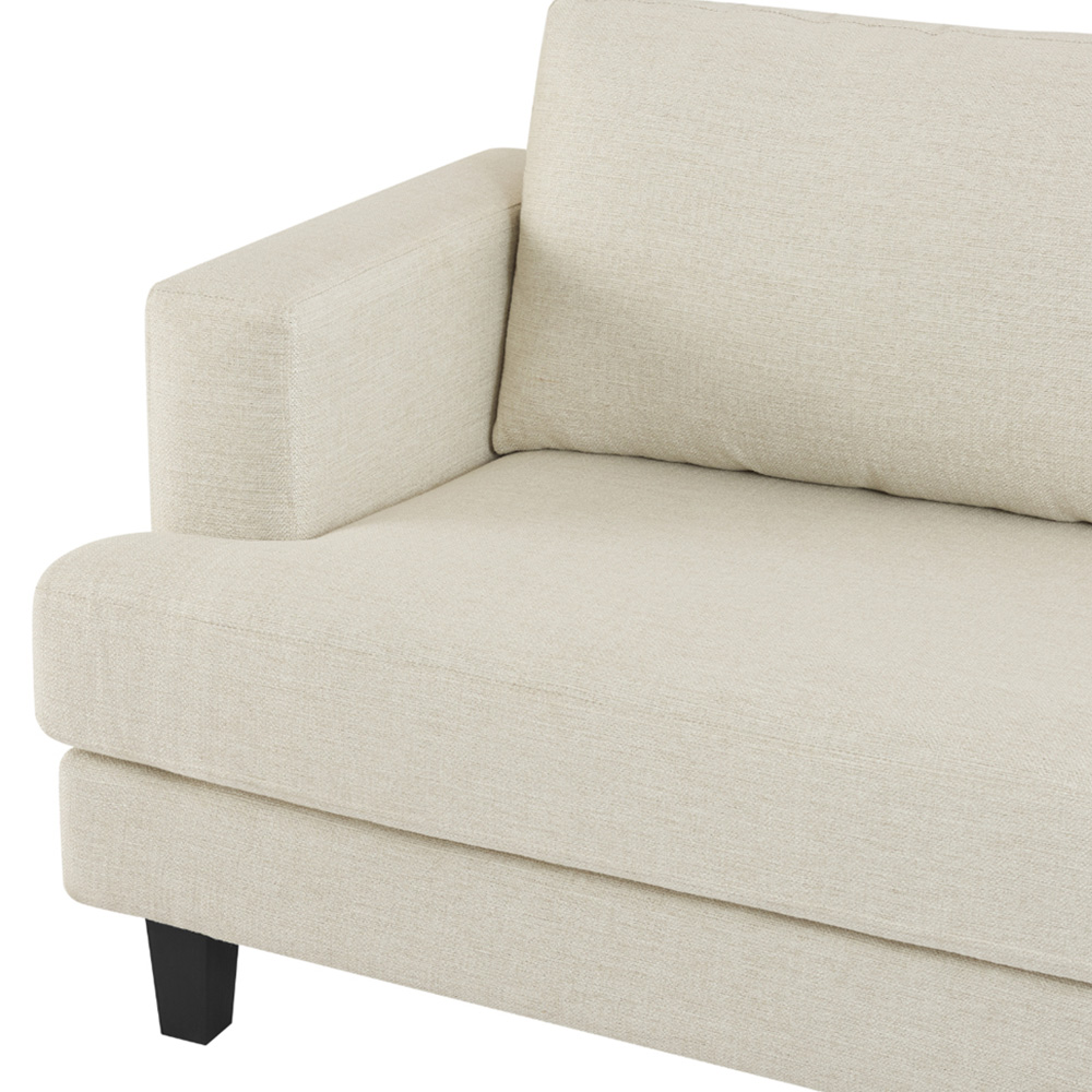 Home Detail Dale 3 Seater Beige Linen Sofa Image 6