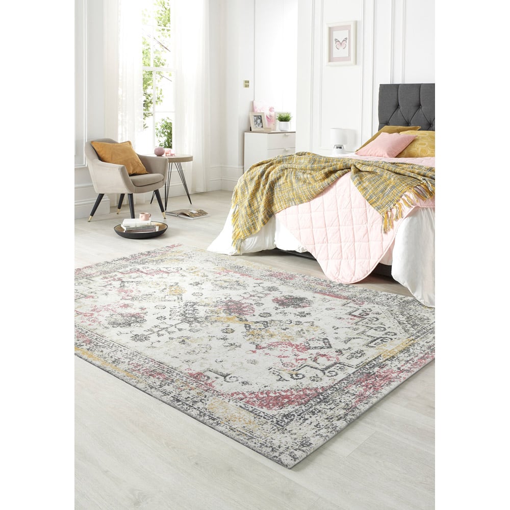 Origins Vogue Pink and Ochre Rug 200 x 290cm Image 2
