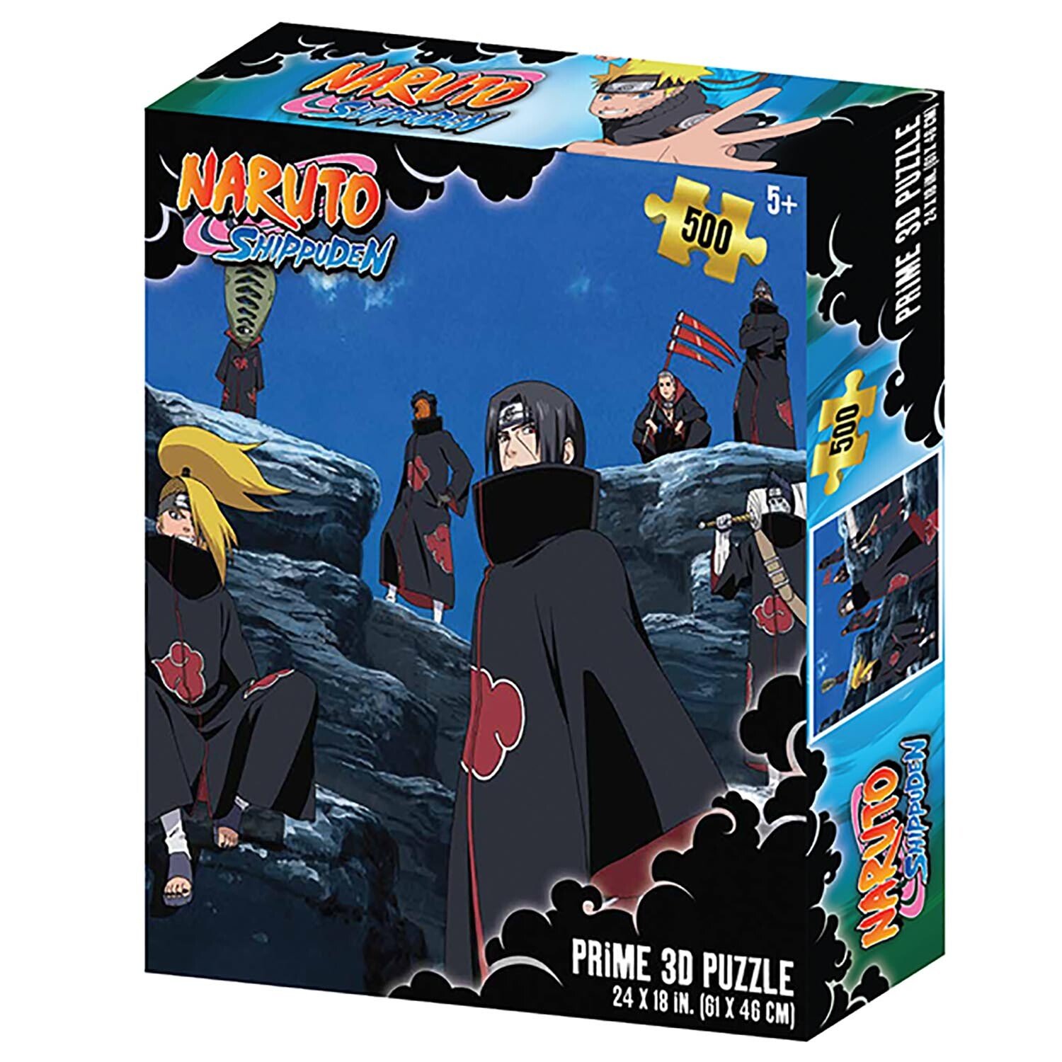 500-Piece Naruto Shippuden Jigsaw - Blue Image 1