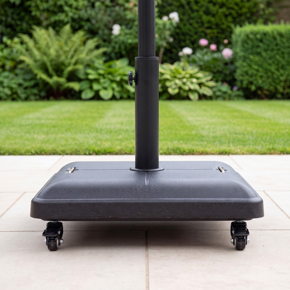 Charles Bentley Square Concrete Parasol Base 37.5kg Image 3