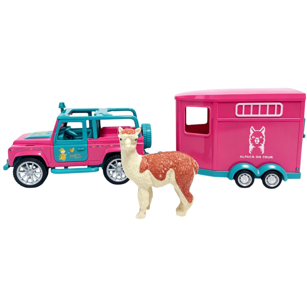 Alpaca Trailer Playset Image 1