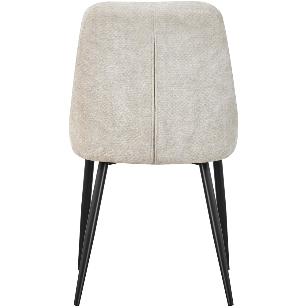 Portland Remi Natural Chenille Dining Chair Image 6