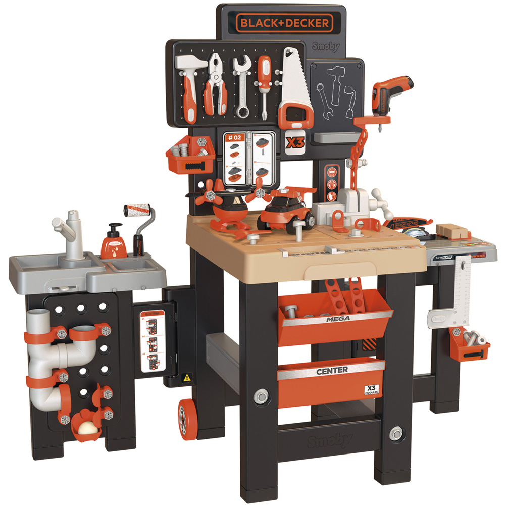 Smoby Black and Decker Mega Centre Image 3