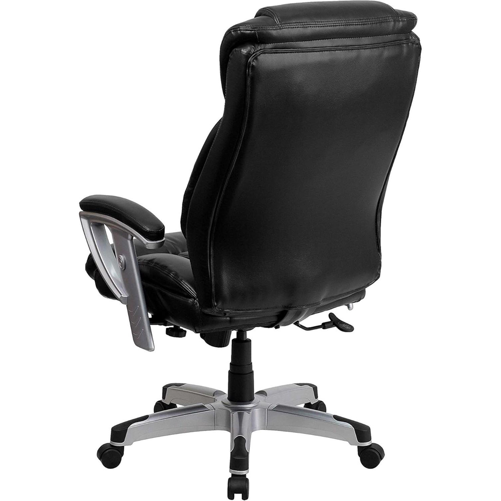 FWStyle Black Faux Leather High Back Executive Office Chair Image 4