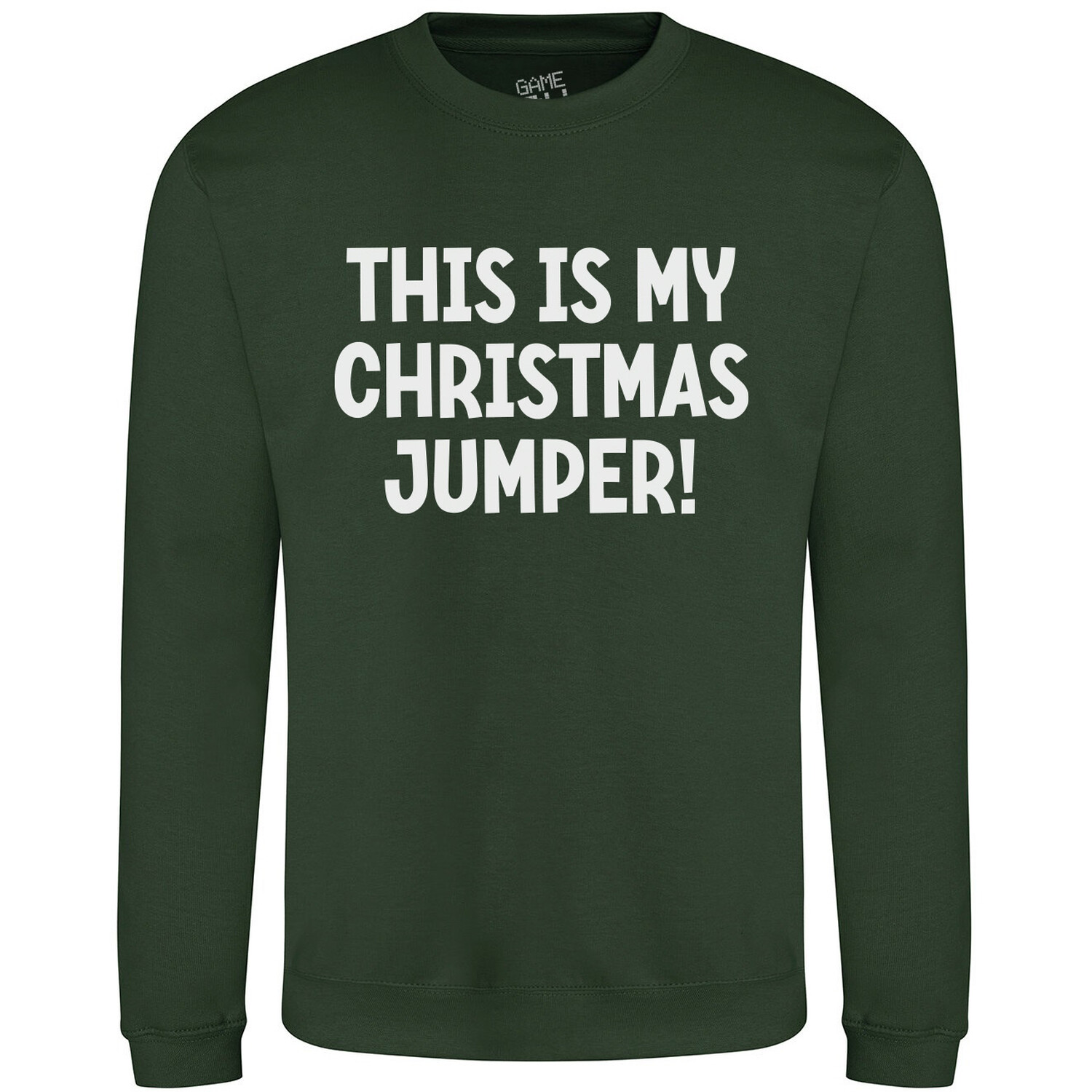 This Is My Christmas Jumper Sweatshirt - Green / L Image
