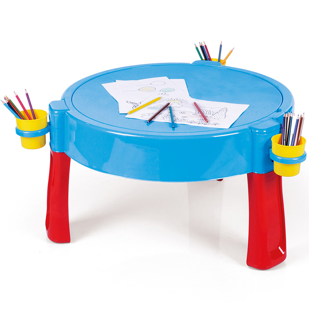 Charles Bentley Dolu Multicolour 3 in 1 Activity Table Image 3