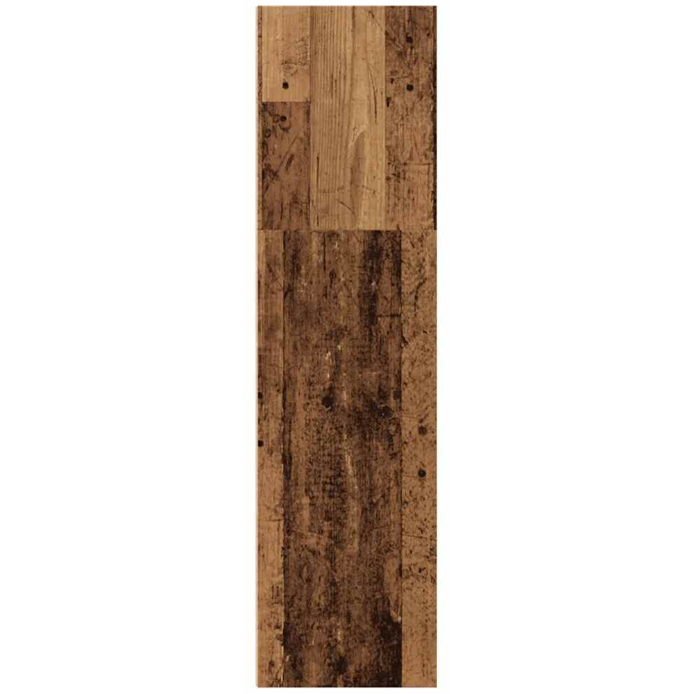 vidaXL 3 Shelf Old Wood Bookcase Image 5