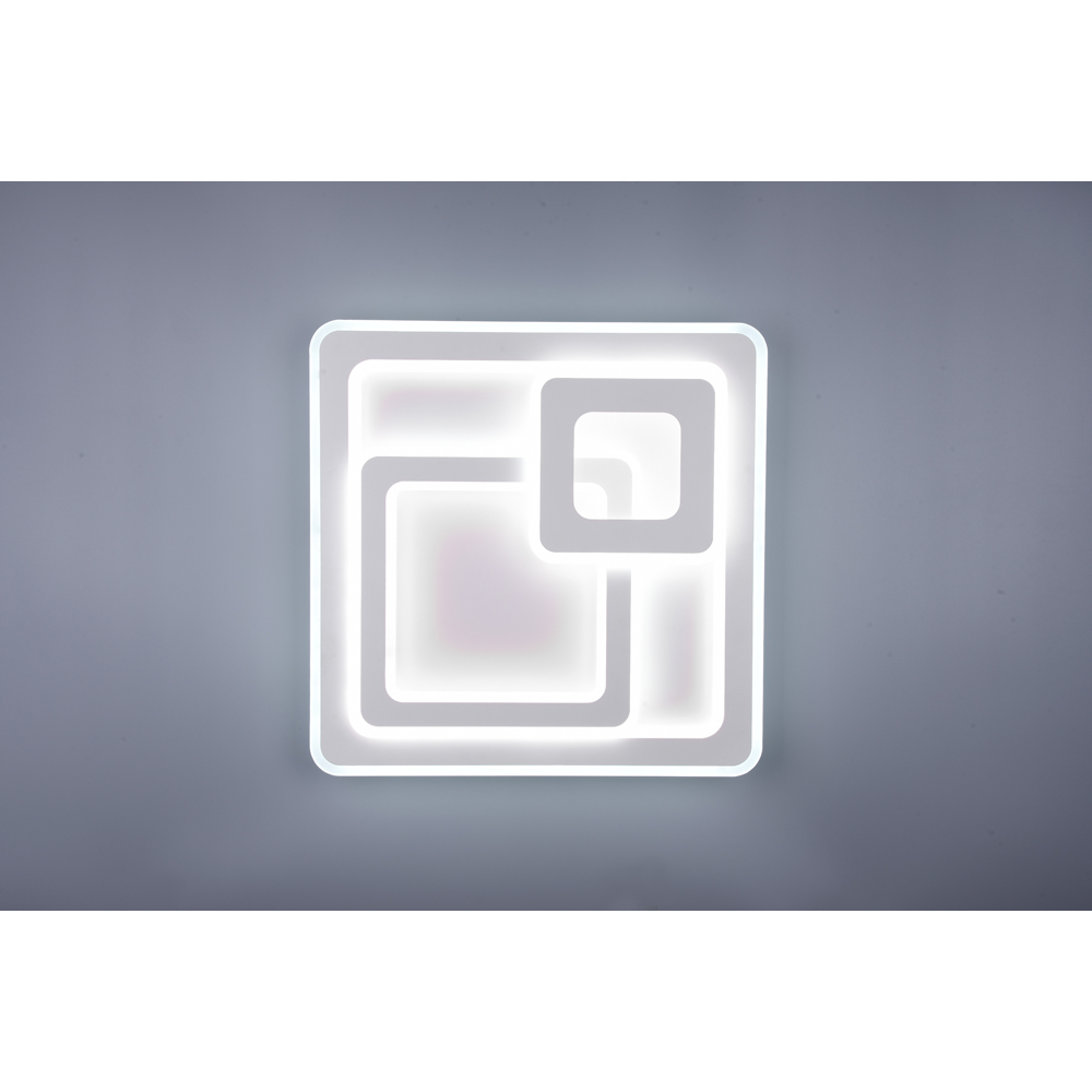 TRIO Mita Matt White LED Ceiling Light Image 7