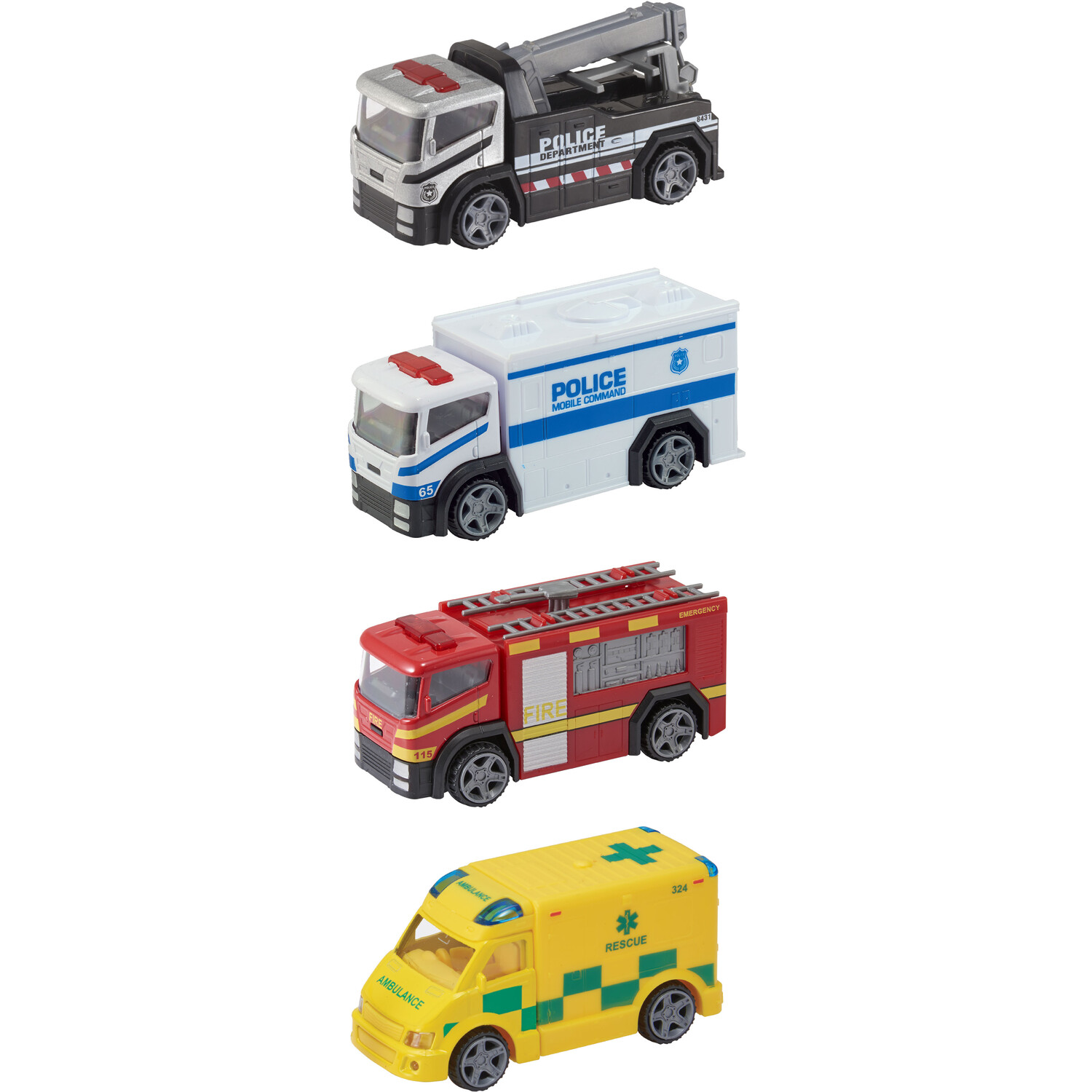 Single Teamsterz Emergency Truck Toy in Assorted styles Image