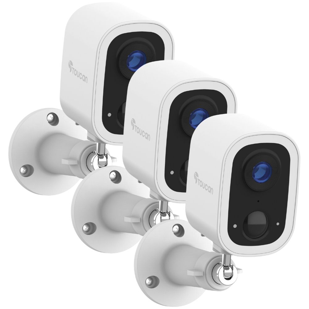Toucan S4 Wireless Security Camera 3 Pack Image 1