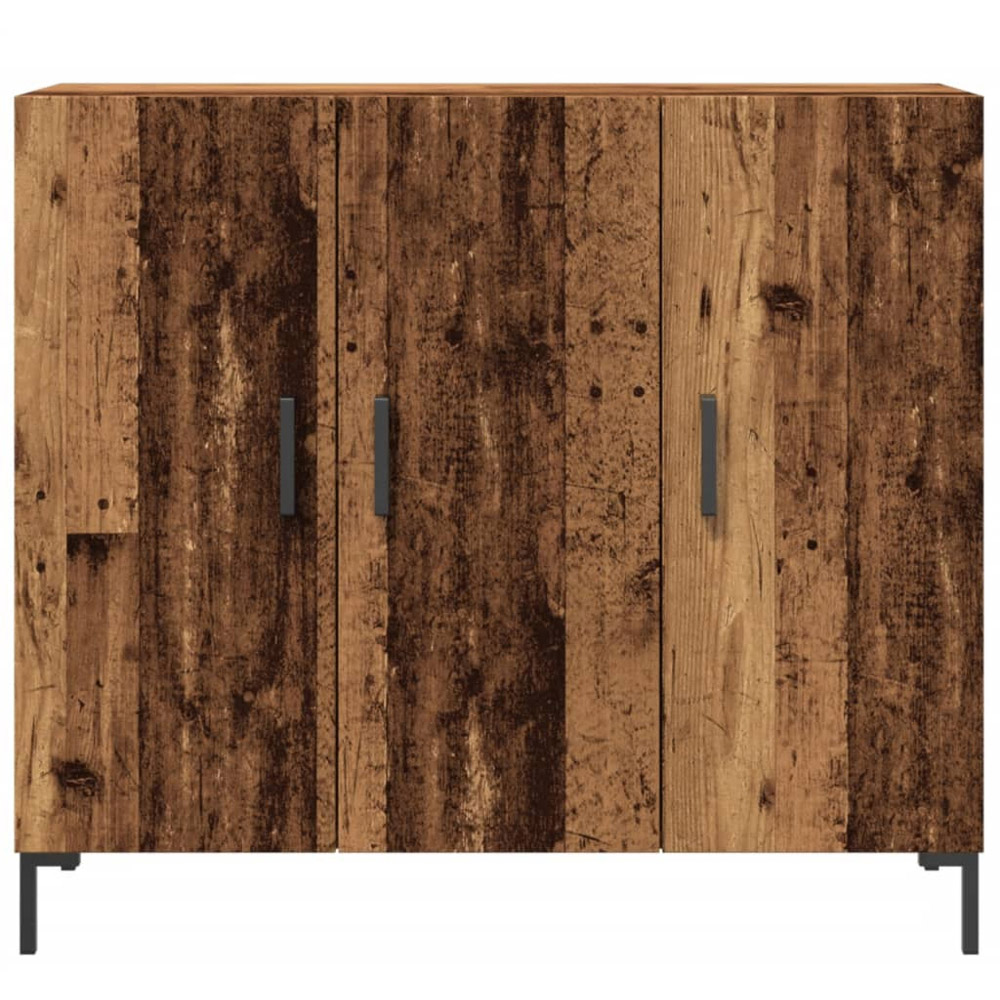 vidaXL 3 Door Old Wood Sideboard Image 4