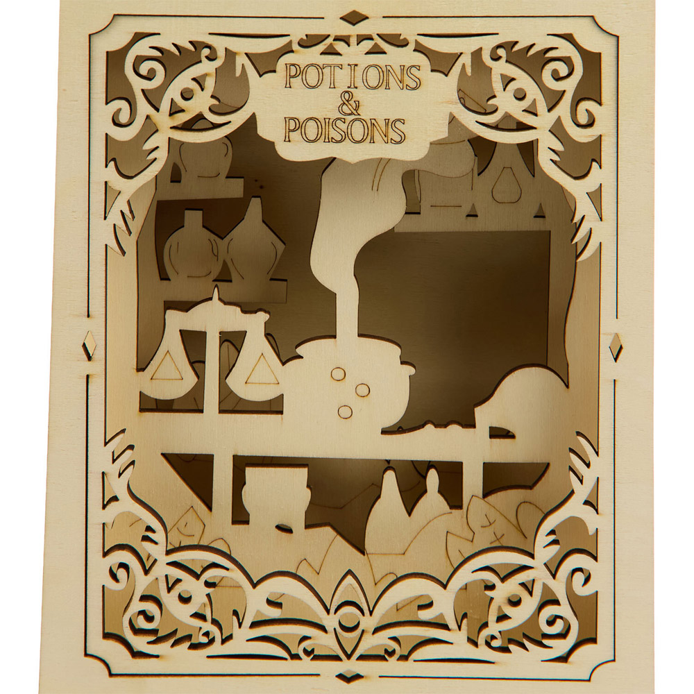 Paint Your Own Wooden Spellbook Decoration Image 7