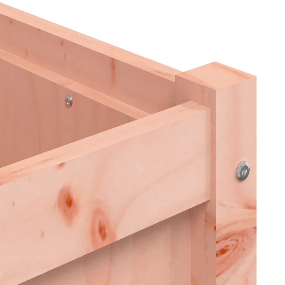 vidaXL Natural Solid Douglas Wood Garden Planter 180 x 50 x 50cm Image 8