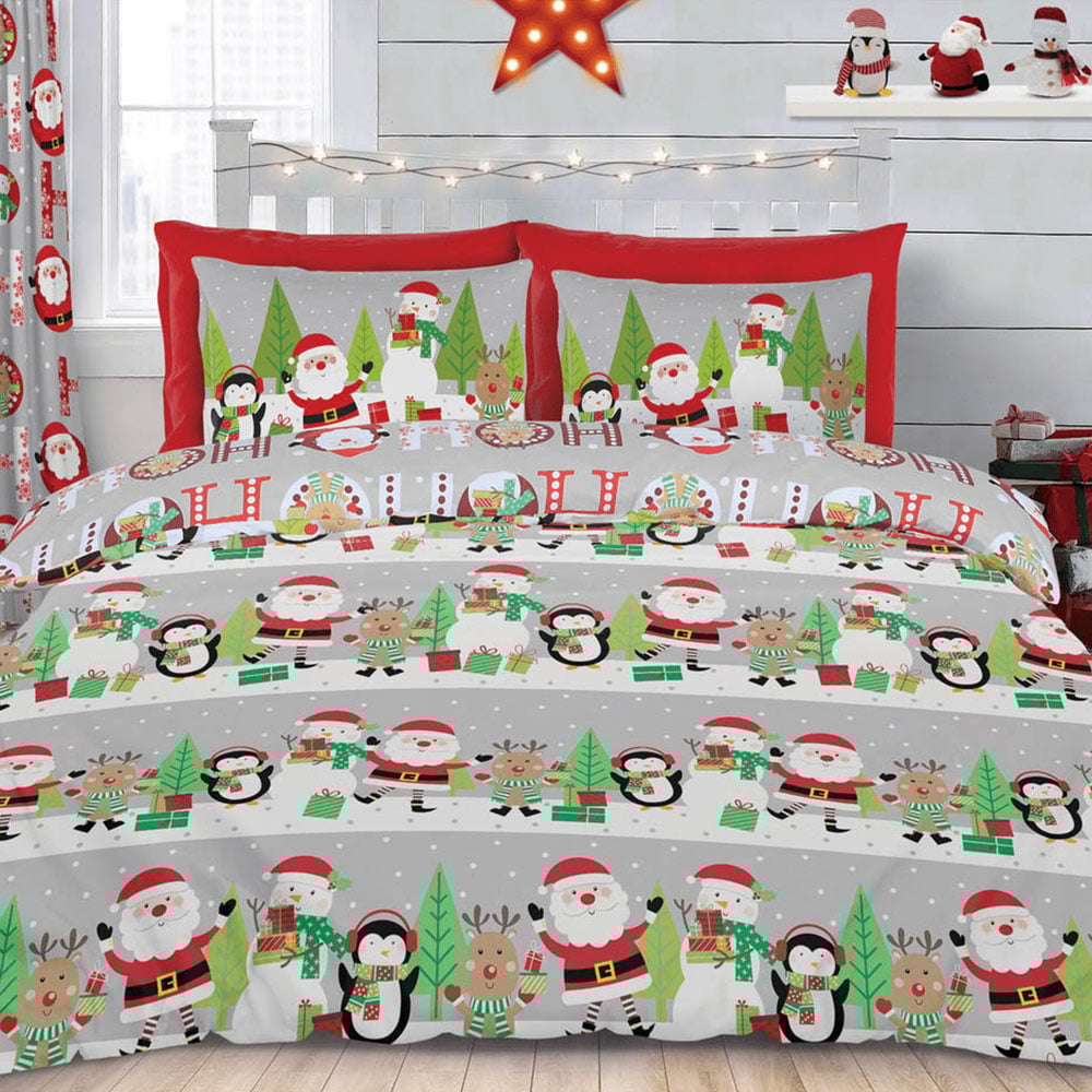 Velosso Double Xmas Ho Ho Duvet Set Image 1