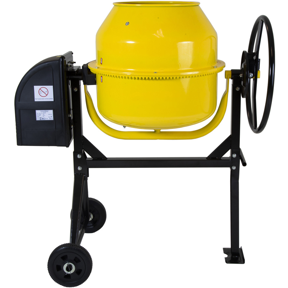 Charles Bentley Yellow Cement Mixer 140L 550W Image 2